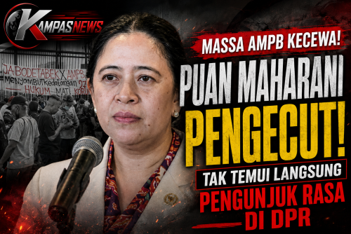 Massa AMPB Kecewa!! Puan Maharani Pengecut ! Tak Temui Langsung Pengunjuk massa Di DPR RI