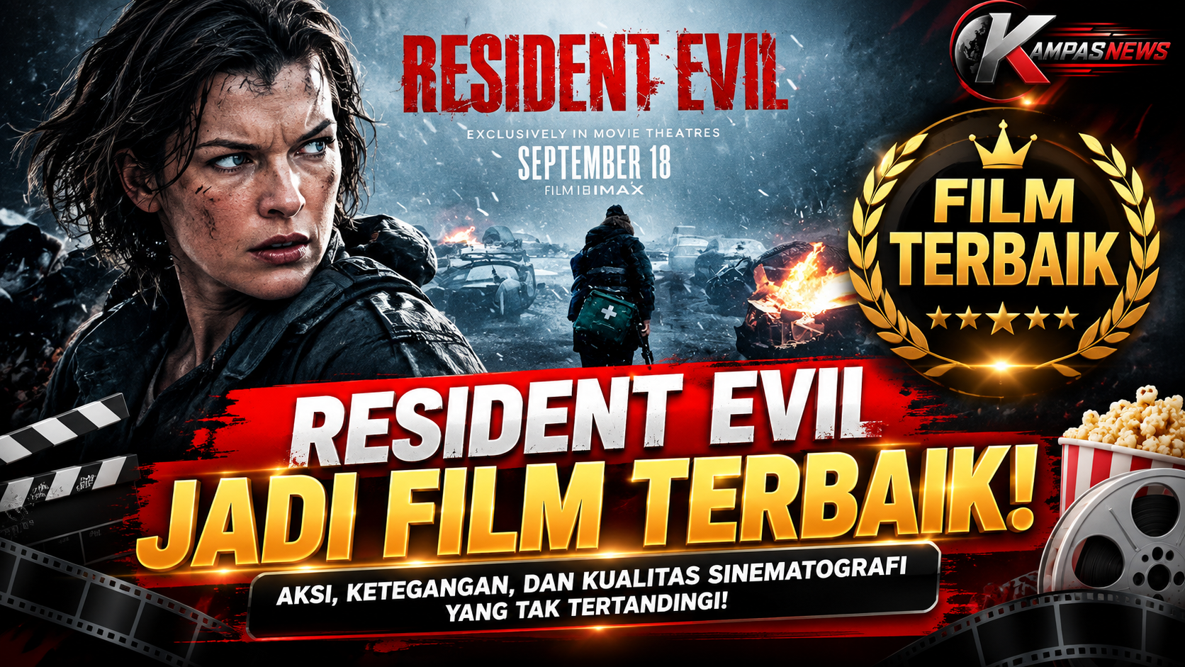 Film Resident Evil Raih Ulasan Positif, Disebut Adaptasi Game Terbaik Yang Dijadikan Film